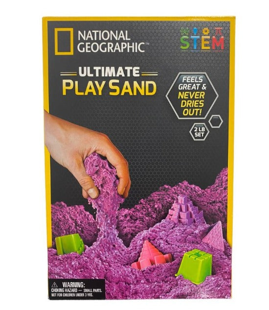 National Geographic Ultimate Purple Play Sensory Sand