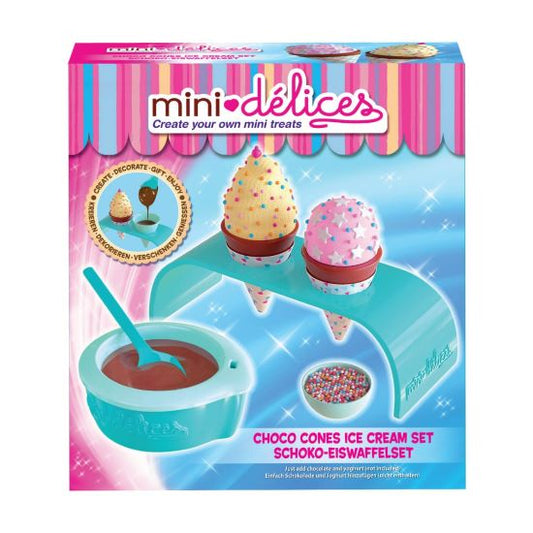 Mini Delices Choco Cones Ice Cream Set