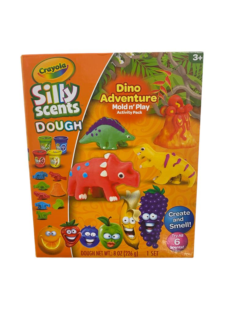 Crayola - Silly Scents Dough  Dinosaur Set