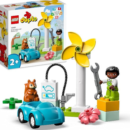 Duplo Wind Turbine and Electric Car