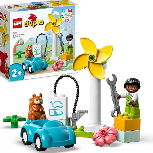 Duplo Wind Turbine and Electric Car