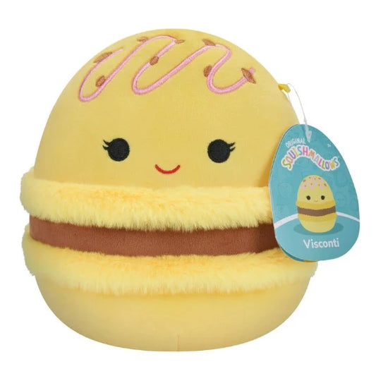 Squishmallow 7.5" Visconti the Lemon & Chocolate Macaron