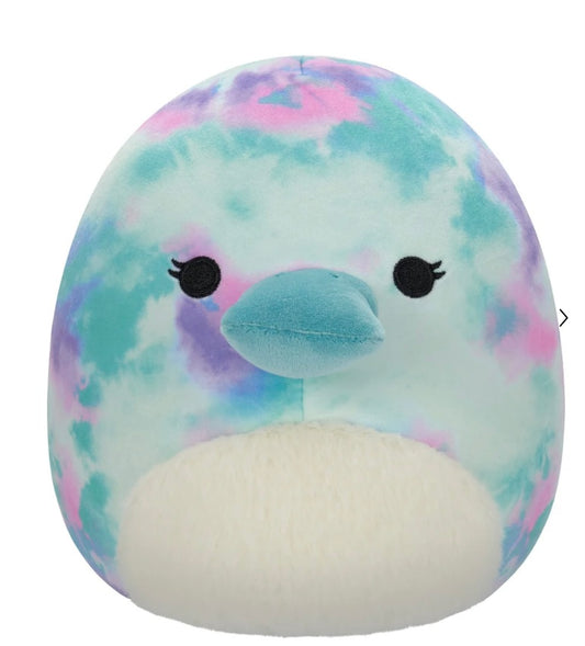 Squishmallow 7.5” Mitch the Tie-Dye Platypus