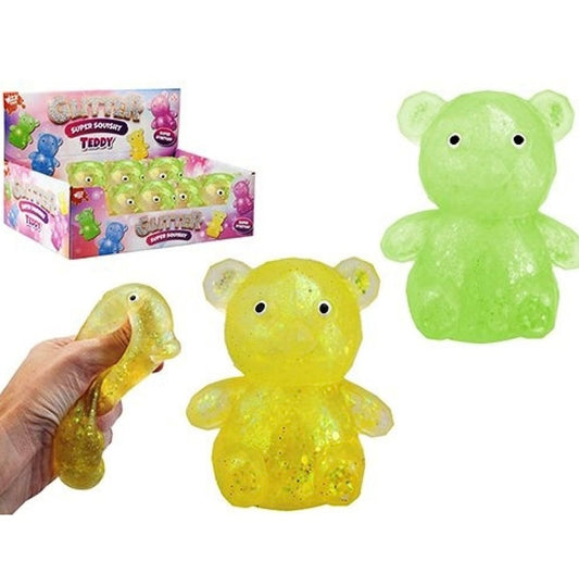 Teddy Bear Glitter Squishies