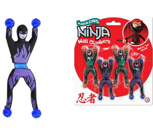 Ninja Wall Climbers Set (4 Piece )