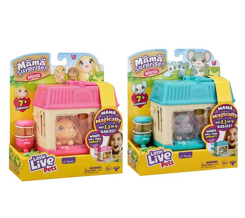 Little Live Pets  Mama Surprise  Mini Playset - 2 Assorted