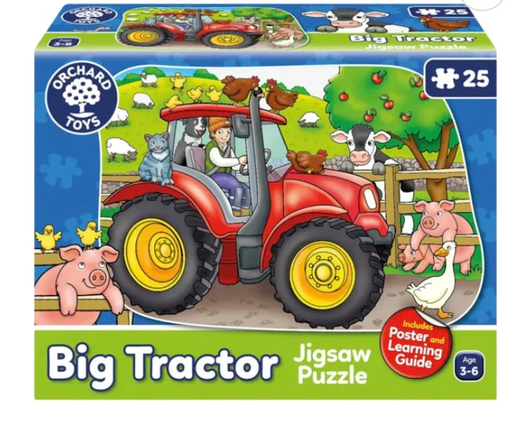 Orchard Toys - Big  Tractor Jigsaw Puzzle