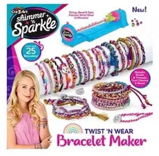 Shimmer & Sparkle Twist & Wear Bracelet Maker