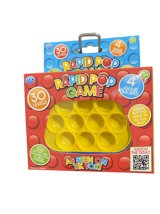 Rapid Pop Game With Light & Sound