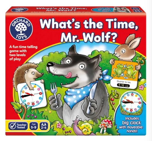 Orchard Toys - What’s The Time Mr Wolf? Game