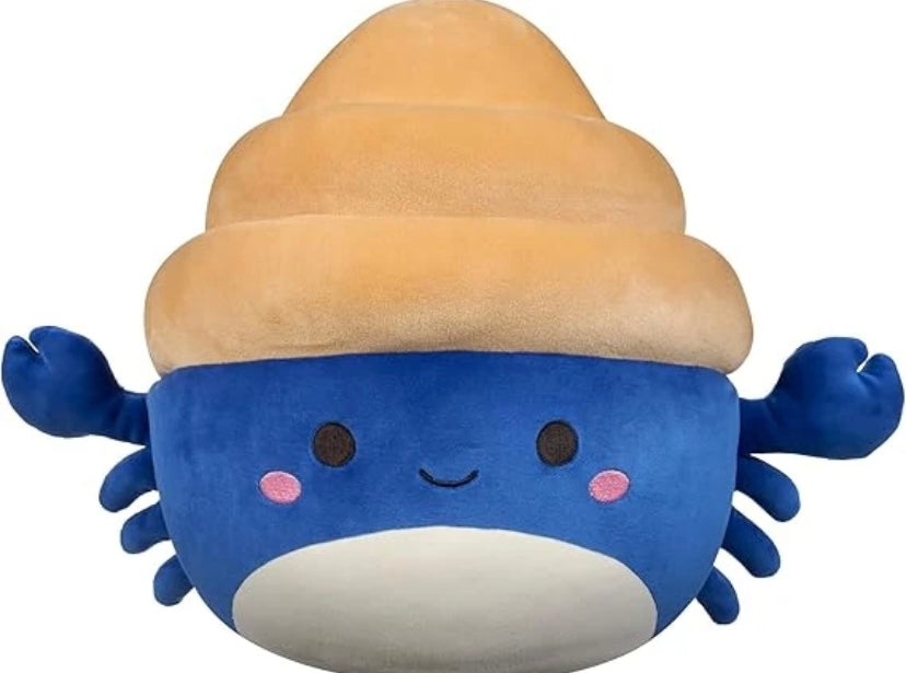 Squishmallow 7.5” Lenore The Navy Hermit Crab