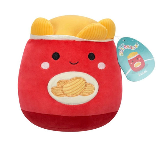 Squishmallow 7.5” Ansel The Potato Chips