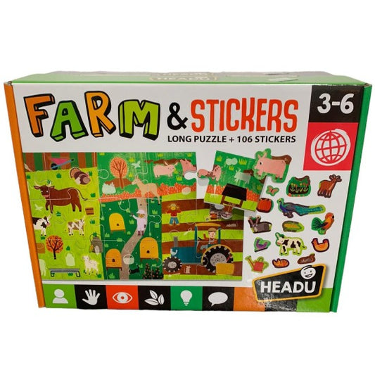 Headu - Farm Puzzle and Stickers