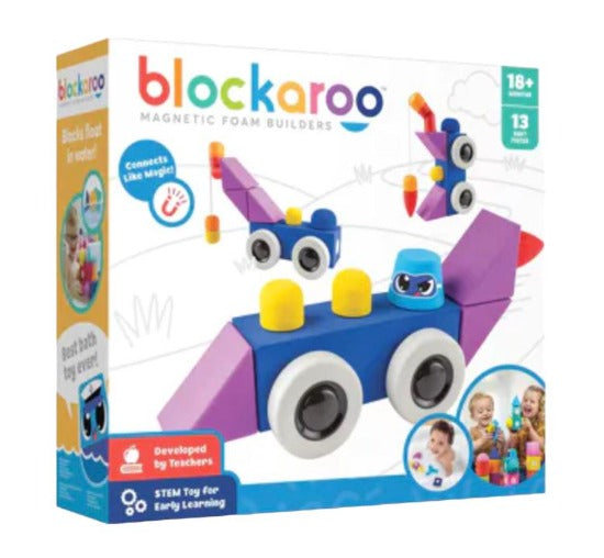 Blockaroo Roadster Magnetic Foam Builder