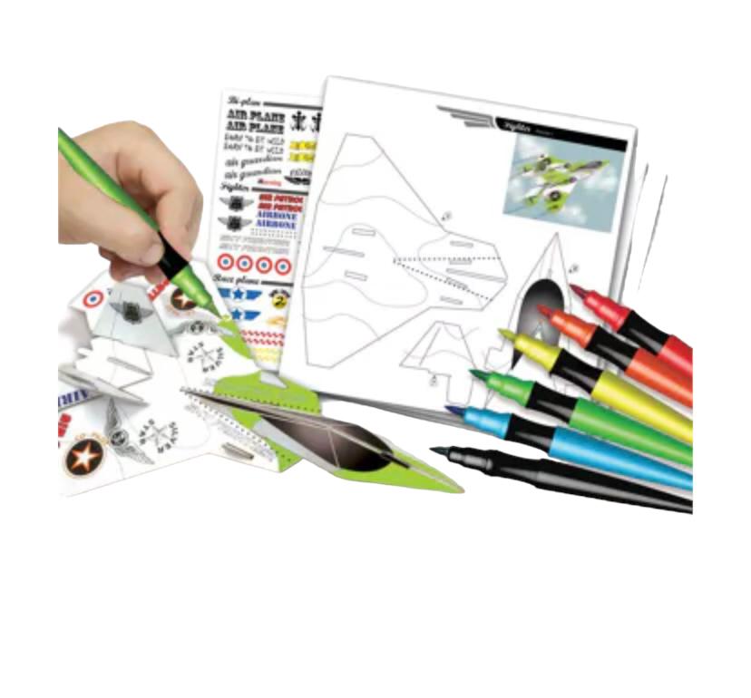 Creative set for children- decorative models “airplanes “