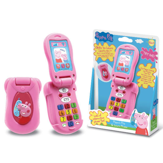 Peppa Pig  Flip Up Phone