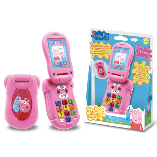 Peppa Pig  Flip Up Phone