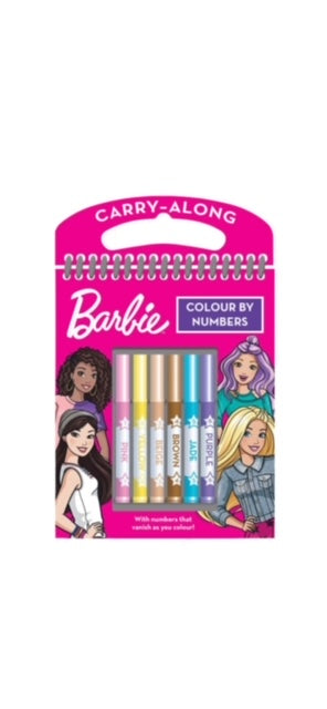 Barbie Colour By Numbers