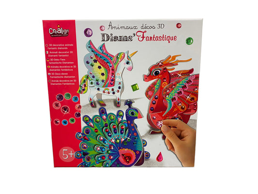 Creative Box for children - 3D decorative animals