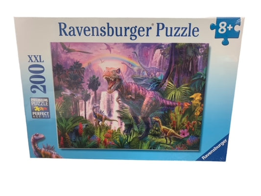 200 Piece XXL Puzzle - Land of Dinosaurs