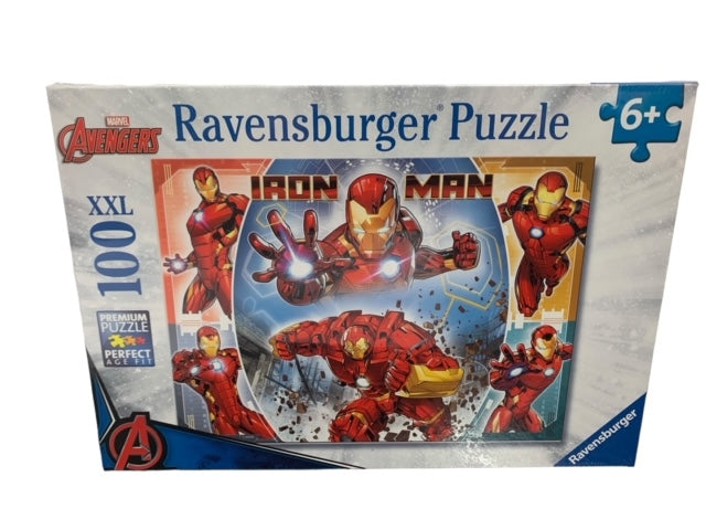 Ravensburger Puzzle 100 pz. XXL - Marvel Iron Man