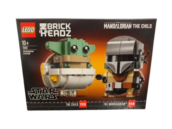 Lego Star Wars- Brick Headz - The Mandalorian & The Child