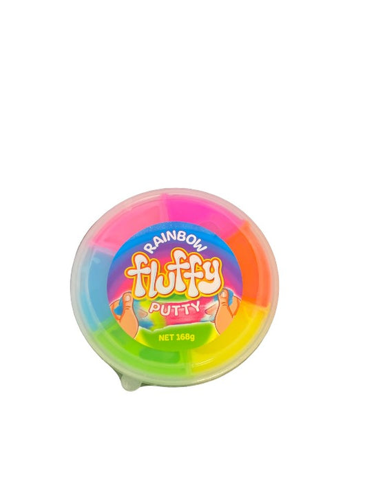 Rainbow Fluffy Putty ( 6-IN-1 )