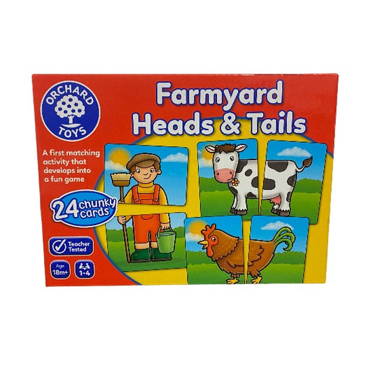 Orchard Toys -  Farmyard Heads & Tails