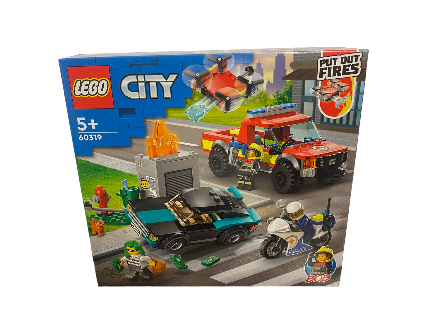 Lego City - Fire Rescue & Police Chase