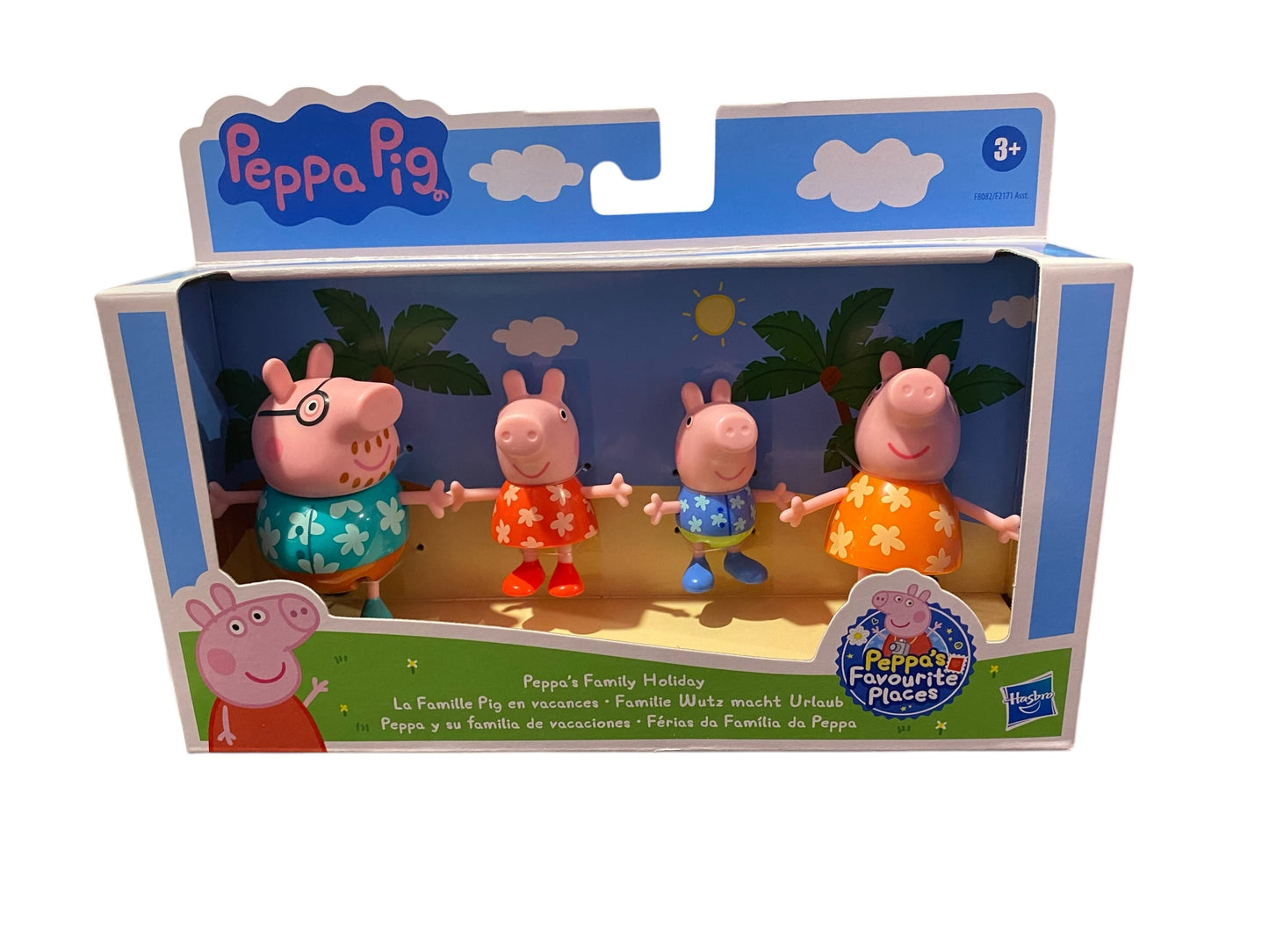 Peppa Family 4 Pack Figures Assorted