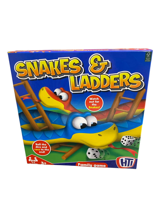 M.Y Snakes & Ladders - Traditional Snakes and Ladders Board Game