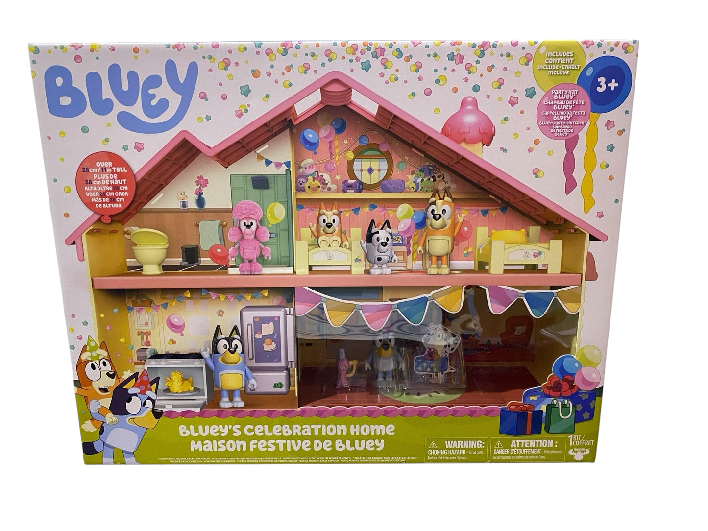 Bluey Birthday Celebration Playset