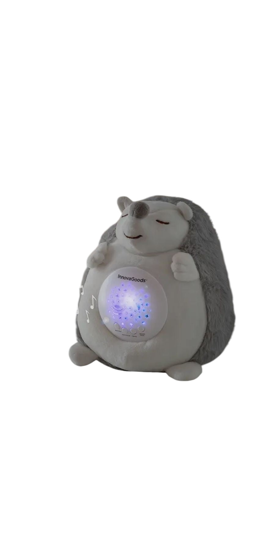 Plush Hedgehog With White Noise & Remover Projector