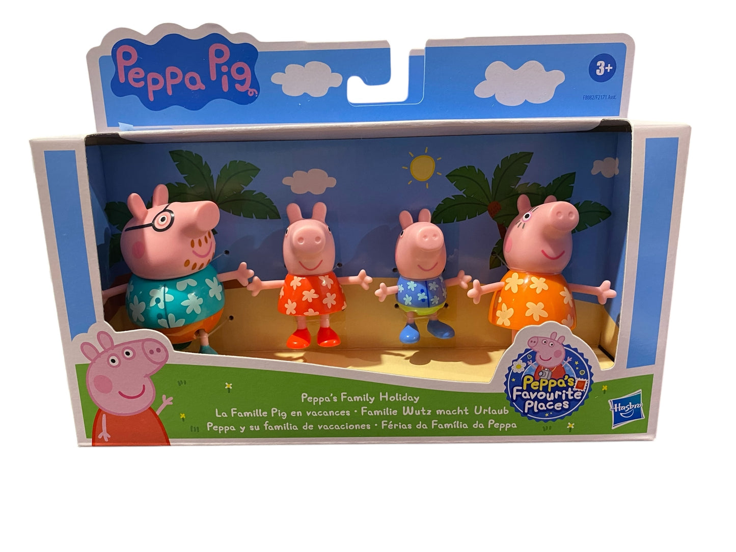 Peppa Family 4 Pack Figures Assorted