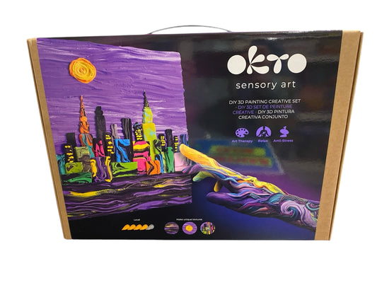 3D Sensory Art Canvas - New York