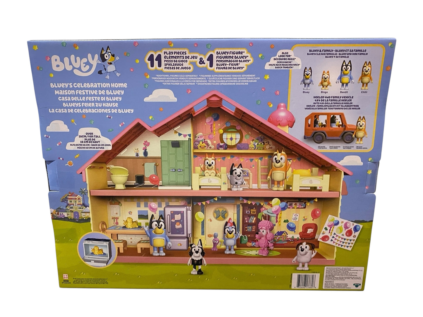 Bluey Birthday Celebration Playset