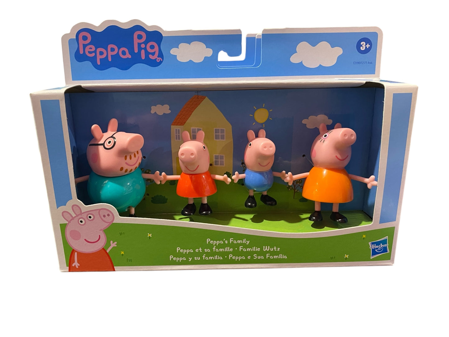 Peppa Family 4 Pack Figures Assorted