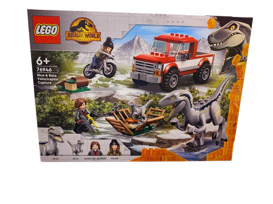 Lego Jurassic World - Blue & Beta Velociraptor Capture