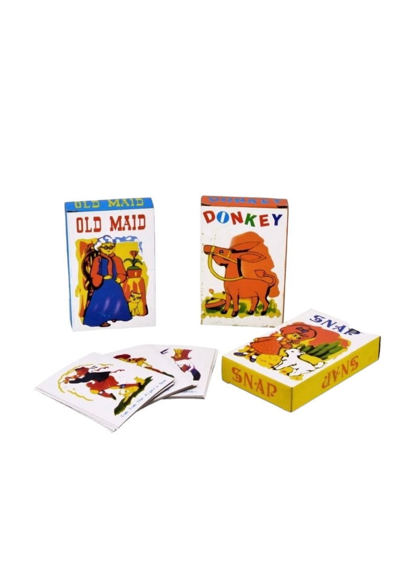 3 in 1 Retro Children’s Card Games