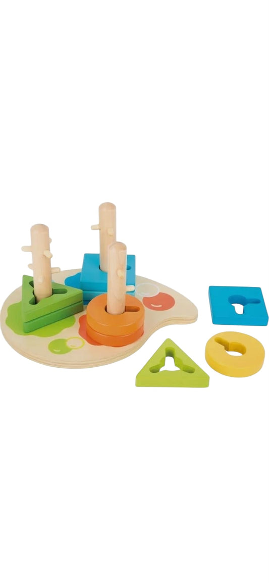 Shapes & Colours Motor Skills Shape Fitting Game