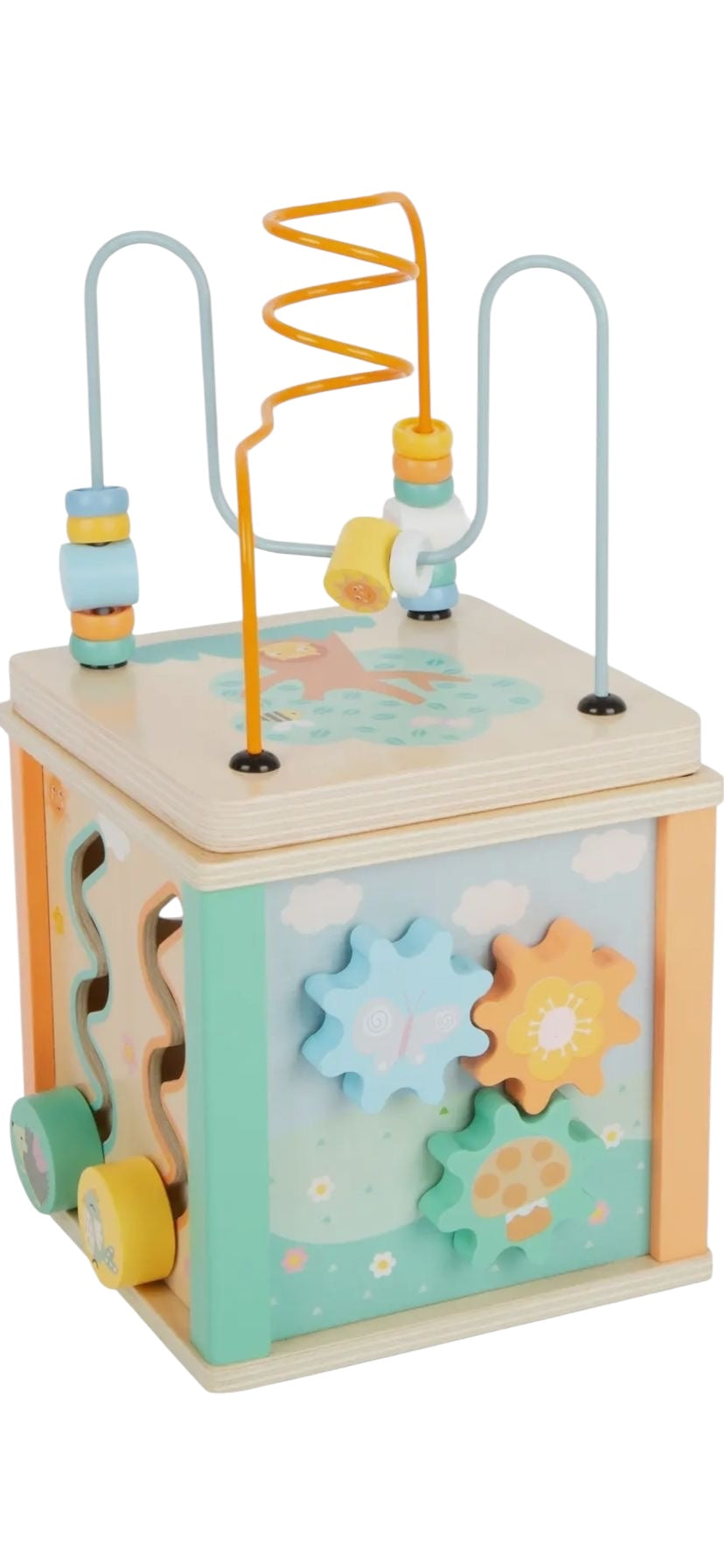 Motor Activity Cube Pastel