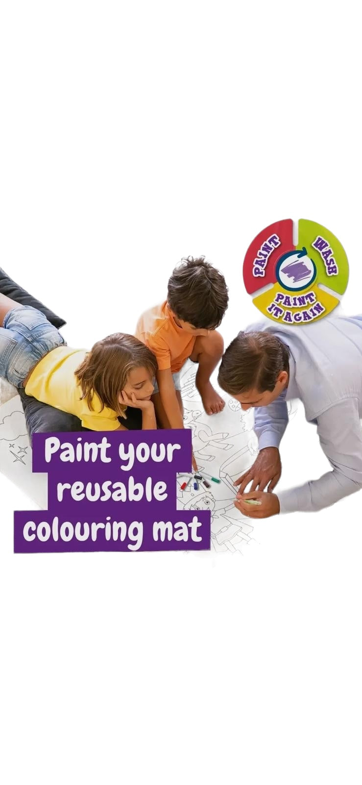 Colouring Mat - Magical World