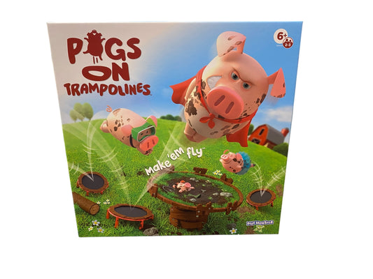 Pigs On Trampolines Game