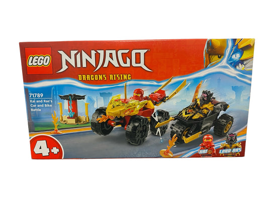 Lego Ninjago - Kai & Ras car and motorcycle battle