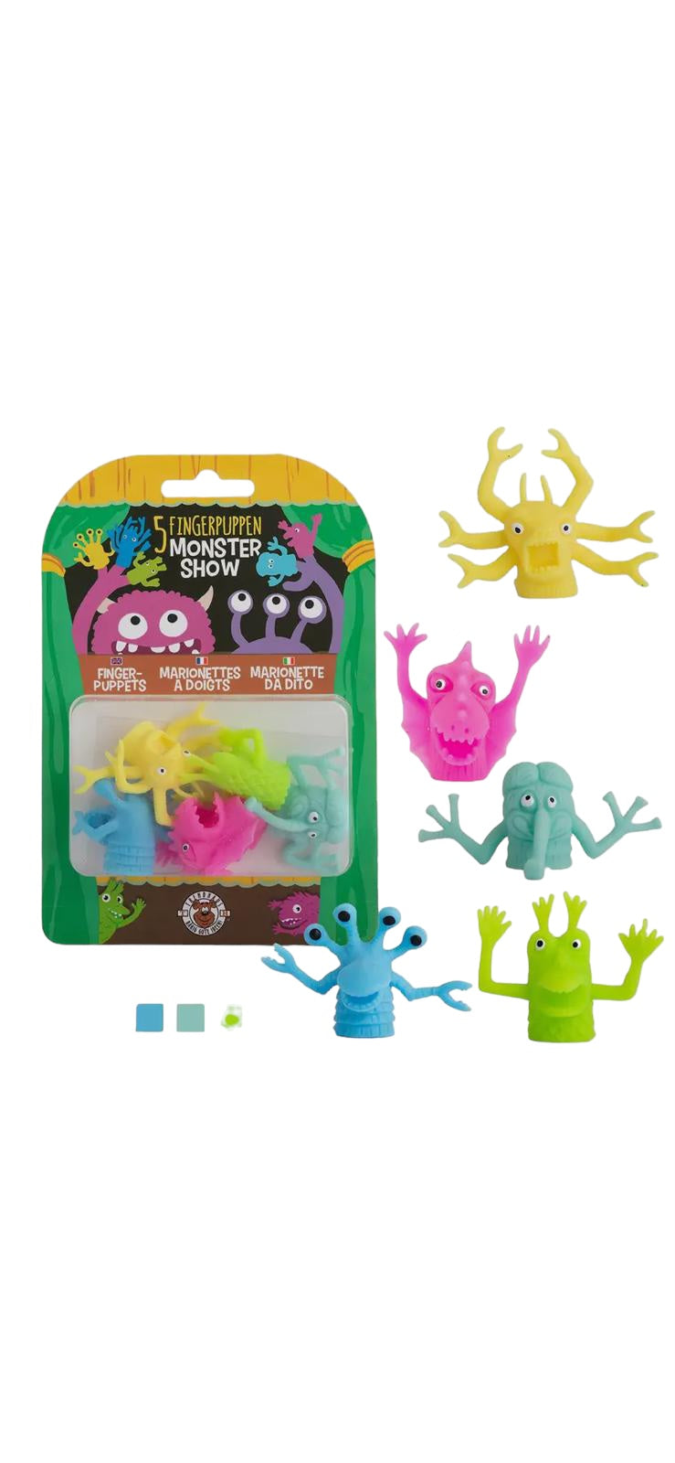 Monster Show - Finger Puppets - Set of 5