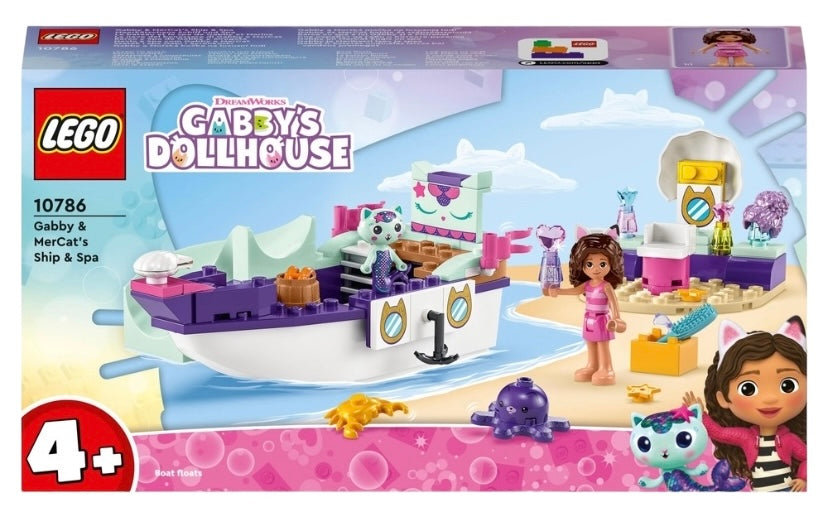 Gabby's Dollhouse  Gabby & MerCat's Ship & Spa